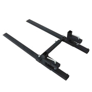 DURAFORCE 60 In Clamp On Pallet Forks 2000 Lbs Loader Bucket Skidsteer Tractor Forks