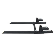 DURAFORCE 60 In Clamp On Pallet Forks 2000 Lbs Loader Bucket Skidsteer Tractor Forks