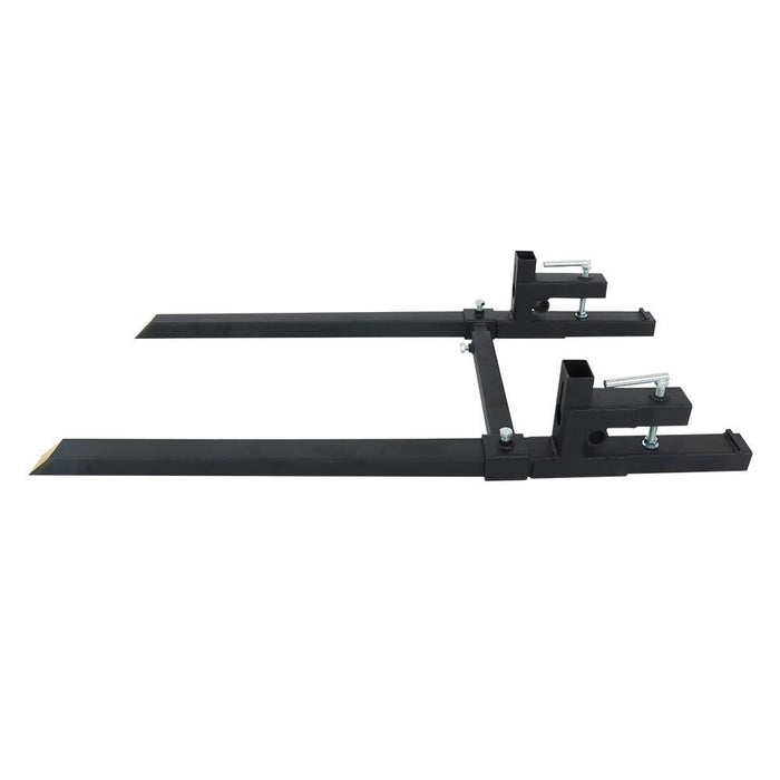 DURAFORCE 60 In Clamp On Pallet Forks 2000 Lbs Loader Bucket Skidsteer Tractor Forks