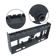 DURAFORCE W/ Receiver Hitch & Spear Sleeves Pallet Fork Frame 4000lb Heavy-Duty
