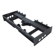 DURAFORCE W/ Receiver Hitch & Spear Sleeves Pallet Fork Frame 4000lb Heavy-Duty