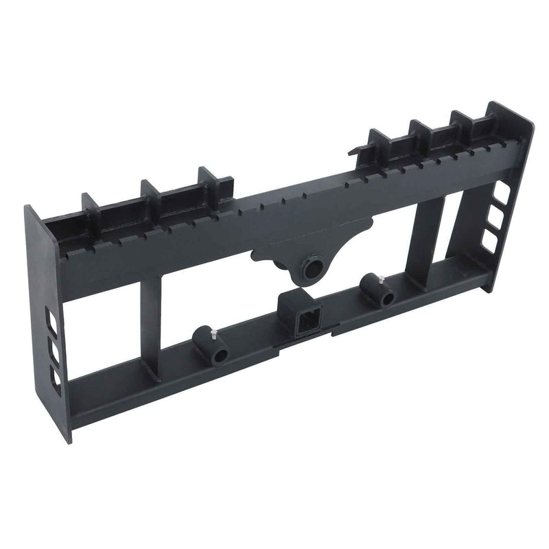 DURAFORCE W/ Receiver Hitch & Spear Sleeves Pallet Fork Frame 4000lb Heavy-Duty