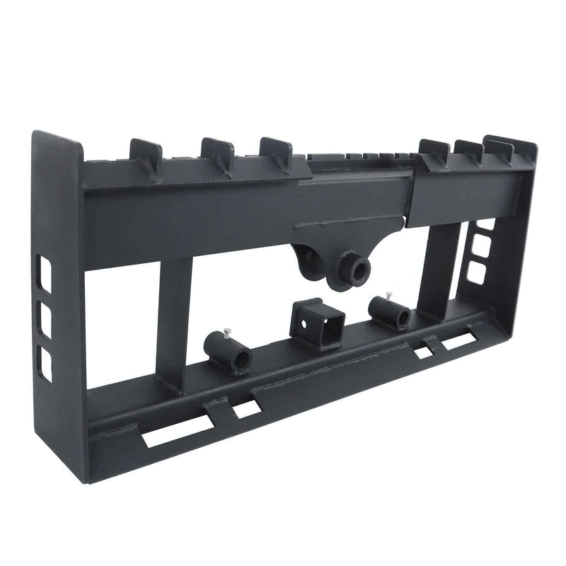 DURAFORCE W/ Receiver Hitch & Spear Sleeves Pallet Fork Frame 4000lb Heavy-Duty