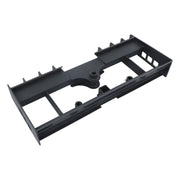 DURAFORCE W/ Receiver Hitch & Spear Sleeves Pallet Fork Frame 4000lb Heavy-Duty