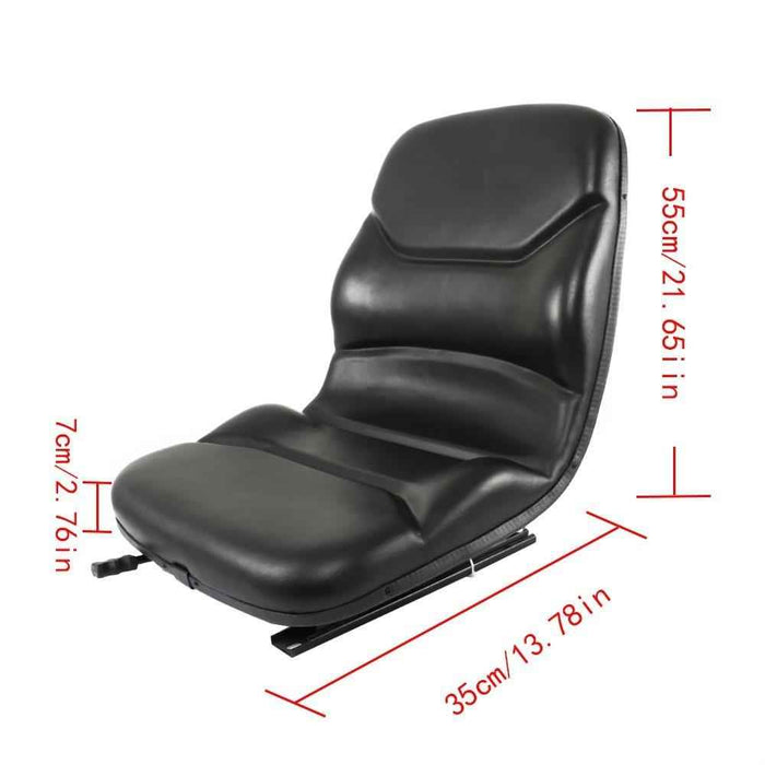 DURAFORCE Skid Steer Loader Seat For Case Backhoe Loader 580C 580D 580E 580L 580M 4500