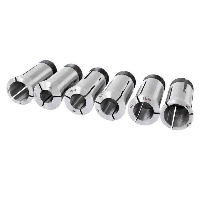 DURAFORCE New 18 Pcs Precision 5C Collet Set 1/16~1-1/8" × 16ths .0006" TIR Certificate