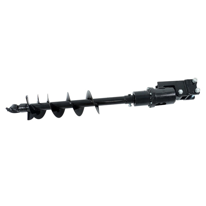 DURAFORCE 200mm Auger Drill Attachment For 1Ton-1.5Ton Mini Excavator Small Digger W/Pins