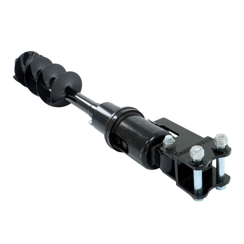 DURAFORCE 200mm Auger Drill Attachment For 1Ton-1.5Ton Mini Excavator Small Digger W/Pins