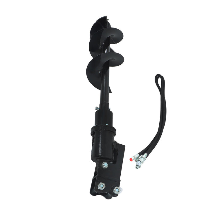 DURAFORCE 300mm Diameter Auger Drill For 1Ton-1.5Ton Mini Excavator W/ 2 pins & 2 pipes