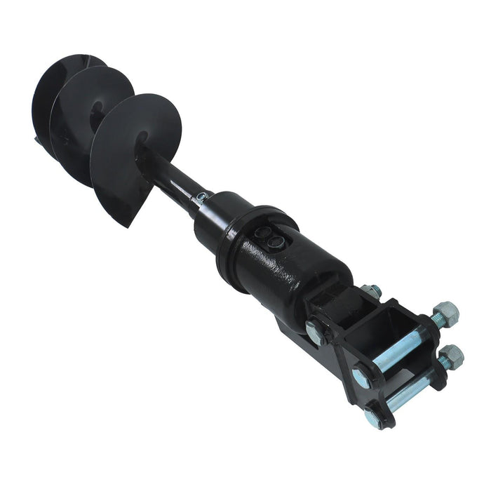 DURAFORCE 300mm Diameter Auger Drill For 1Ton-1.5Ton Mini Excavator W/ 2 pins & 2 pipes