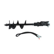DURAFORCE 300mm Diameter Auger Drill For 1Ton-1.5Ton Mini Excavator W/ 2 pins & 2 pipes