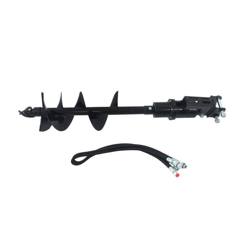 DURAFORCE 300mm Diameter Auger Drill For 1Ton-1.5Ton Mini Excavator W/ 2 pins & 2 pipes