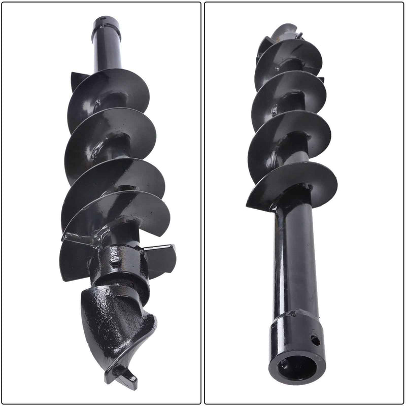 DURAFORCE 150mm diameter Auger Post Hole Attachment for mini excavator W/ Drill pipe & bit