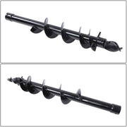 DURAFORCE 150mm diameter Auger Post Hole Attachment for mini excavator W/ Drill pipe & bit