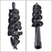 DURAFORCE 150mm diameter Auger Post Hole Attachment for mini excavator W/ Drill pipe & bit