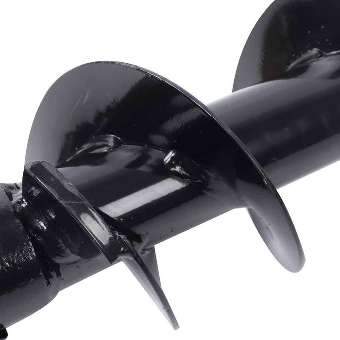 DURAFORCE 150mm diameter Auger Post Hole Attachment for mini excavator W/ Drill pipe & bit