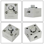 DURAFORCE Three Way Diverter Valves Excavator for 1-2 ton Mini Excavator w/ Quick Connects