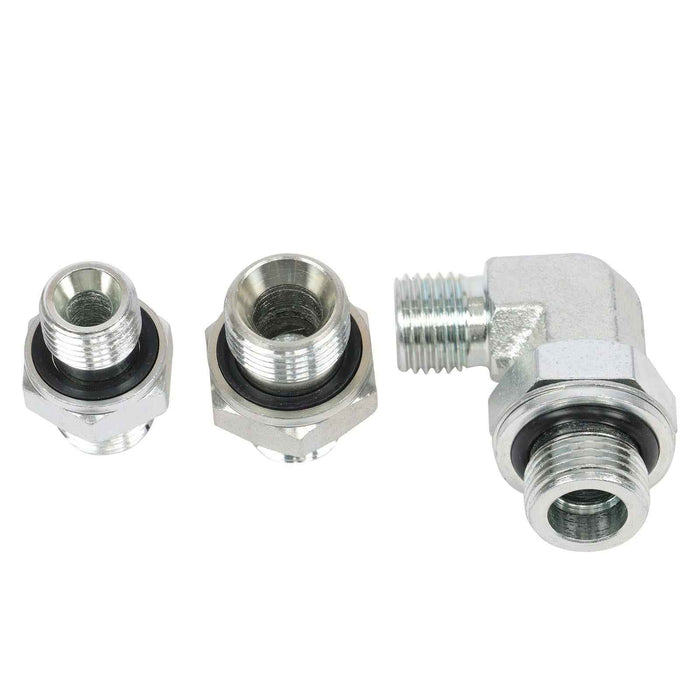 DURAFORCE Three Way Diverter Valves Excavator for 1-2 ton Mini Excavator w/ Quick Connects