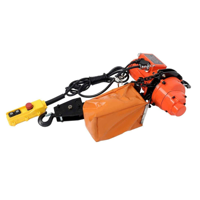 DURAFORCE 110V Electric Chain Hoist 2200lbs, 10ft Lift Height, 10 ft Wired Remote Control