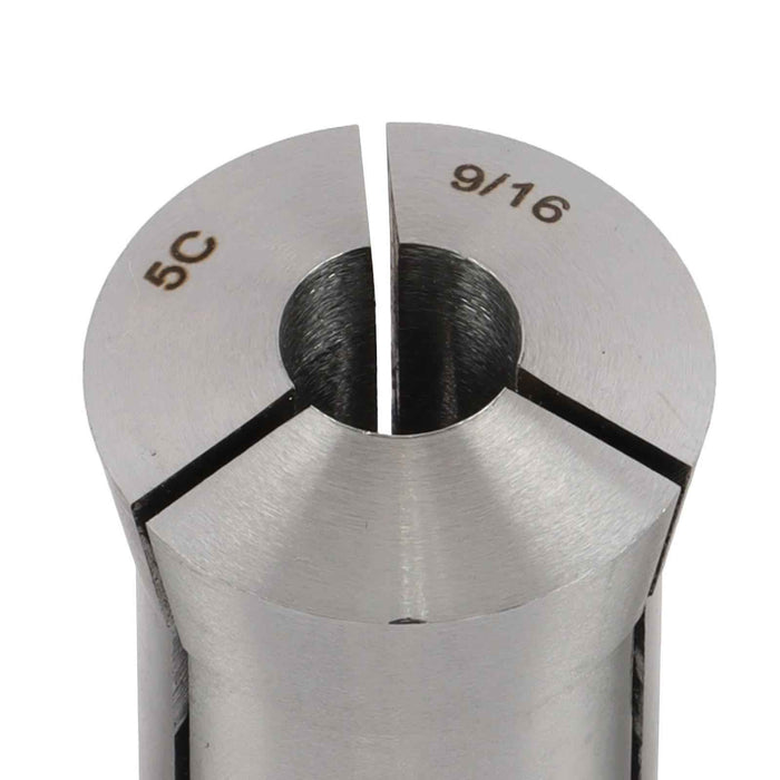 DURAFORCE New 15Pcs 1/8 - 1" Precision 5C Fractional Collet Set & 5Pcs Collet Block Set