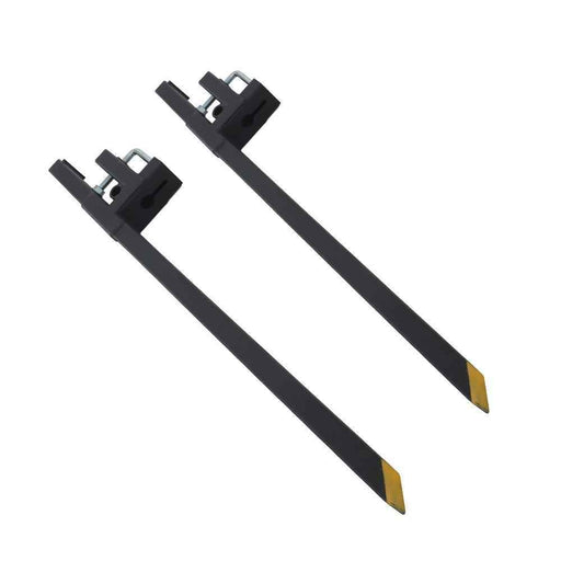 DURAFORCE Pallet Forks 60" Clamp On Bucket Loader Attachment Skid Steer Tractor Versatile