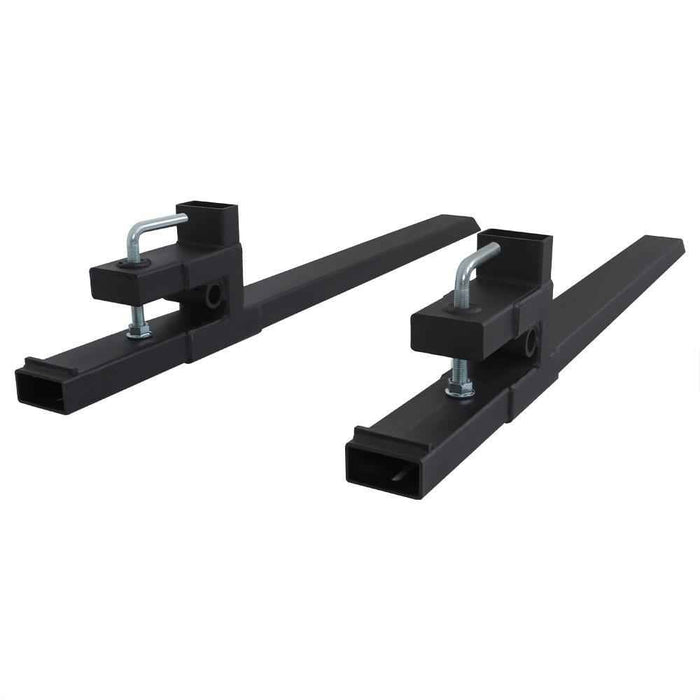 DURAFORCE Pallet Forks 60" Clamp On Bucket Loader Attachment Skid Steer Tractor Versatile