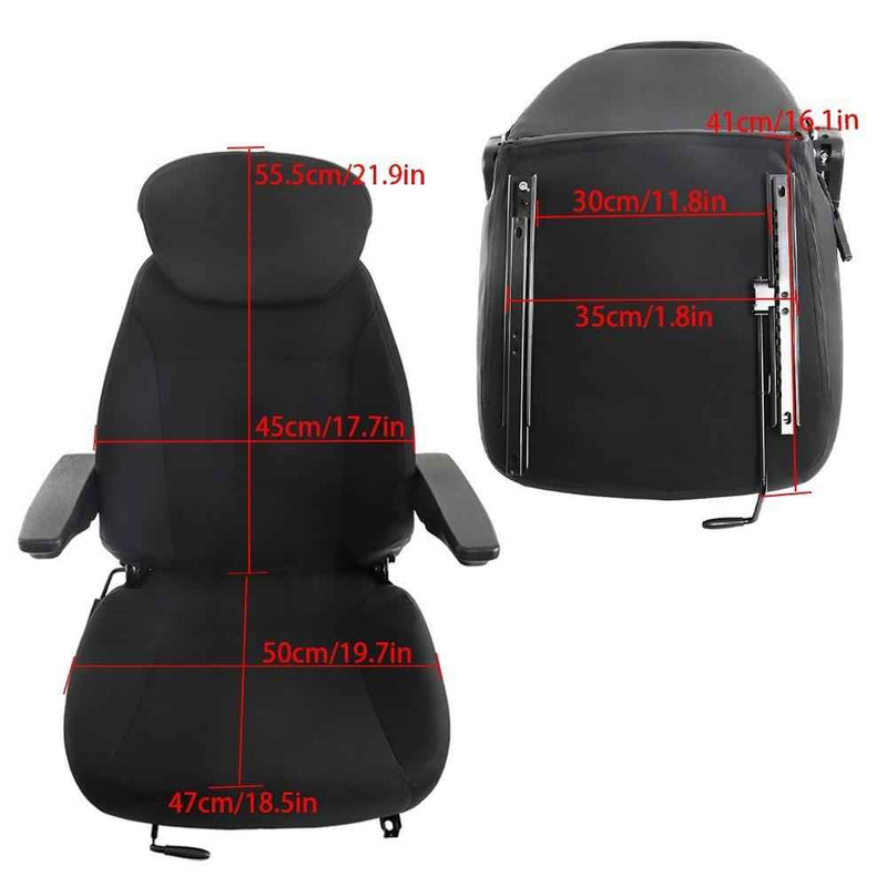 DURAFORCE Loader Backhoe Seat Assembly 555D 555E For Holland 555 555A 555B 555C B110 B110B