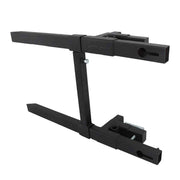 DURAFORCE 2000 Lbs 43 Inch Heavy Duty Quick Attach Bucket Forks Clamp On Pallet Forks
