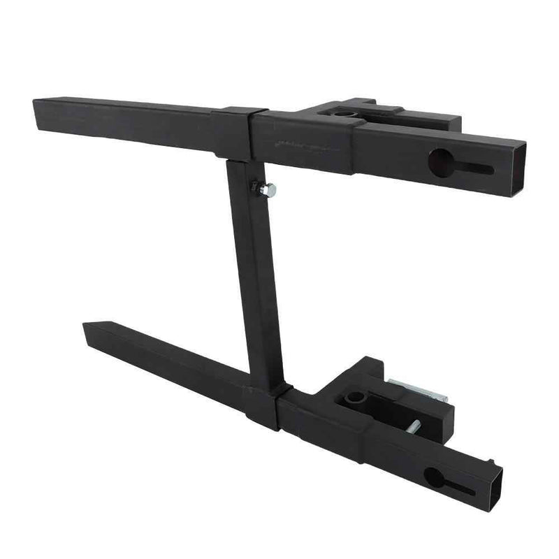DURAFORCE 2000 Lbs 43 Inch Heavy Duty Quick Attach Bucket Forks Clamp On Pallet Forks