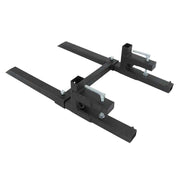 DURAFORCE 2000 Lbs 43 Inch Heavy Duty Quick Attach Bucket Forks Clamp On Pallet Forks