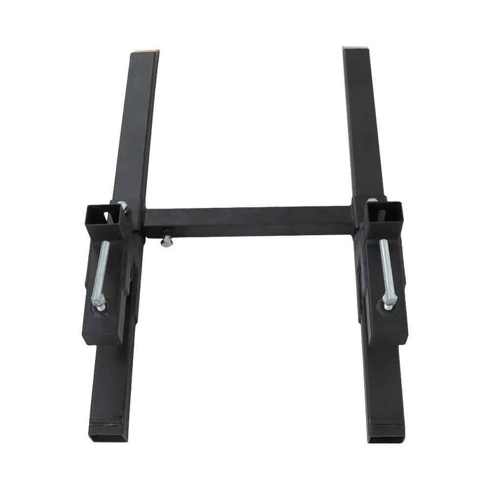 DURAFORCE 2000 Lbs 43 Inch Heavy Duty Quick Attach Bucket Forks Clamp On Pallet Forks