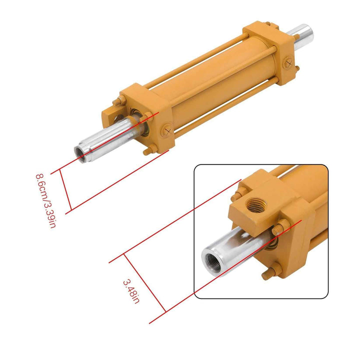 DURAFORCE Power Steering Cylinder G107720 for Case 580L 580K For New Holland U80 LV80