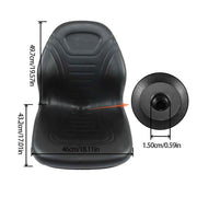 DURAFORCE Bucket Seat 240 250 315 328D 332 7775 For John Deere Skid Steer 326D 326E 328