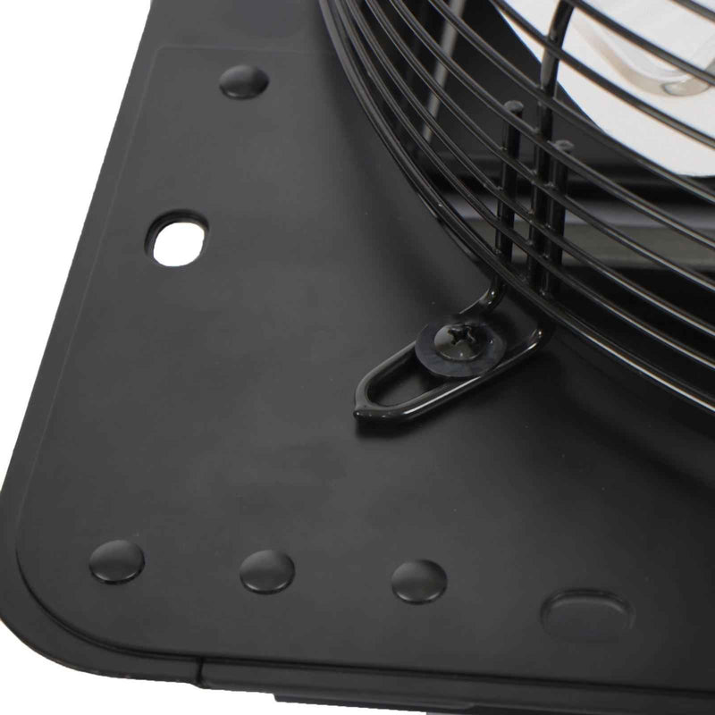 DURAFORCE 14'' Shutter Wall-Mount Attic Exhaust Fan High Speed 1400RPM 1550CFM 1.7m Power