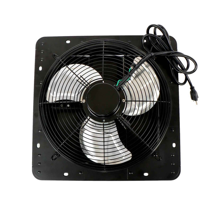 DURAFORCE 14'' Shutter Wall-Mount Attic Exhaust Fan High Speed 1400RPM 1550CFM 1.7m Power