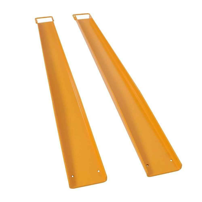 DURAFORCE 72" x 4.5" Heavy Forklift Extensions Duty Steel 1 Pair Pallet Fork Extensions