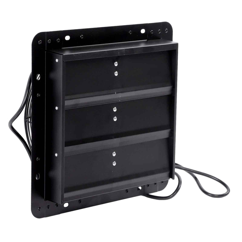 DURAFORCE 12'' Shutter Wall-Mount Attic Exhaust Fan High Speed 1600RPM 900CFM 1.7m Power