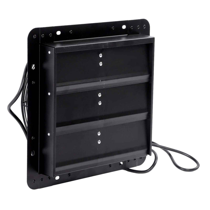 DURAFORCE 12'' Shutter Wall-Mount Attic Exhaust Fan High Speed 1600RPM 900CFM 1.7m Power