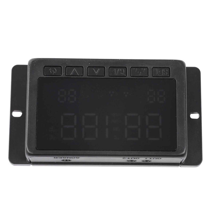 DURAFORCE 12'' Shutter Wall-Mount Attic Exhaust Fan High Speed 1600RPM 900CFM 1.7m Power