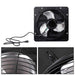 DURAFORCE 12'' Shutter Wall-Mount Attic Exhaust Fan High Speed 1600RPM 900CFM 1.7m Power