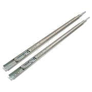 DURAFORCE 1 Pair Locking Drawer Slides 52 Inch Lock & Full Extension 500 lbs Load Capacity