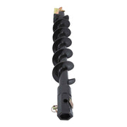 DURAFORCE 6" x 48" Auger Bit 2" Hex Post Hole Digger Attachment For mini Excavator