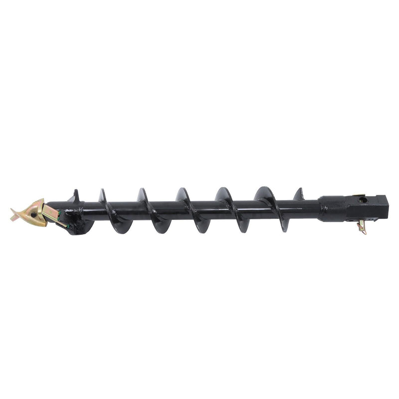 DURAFORCE 6" x 48" Auger Bit 2" Hex Post Hole Digger Attachment For mini Excavator