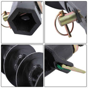 DURAFORCE 6" x 48" Auger Bit 2" Hex Post Hole Digger Attachment For mini Excavator