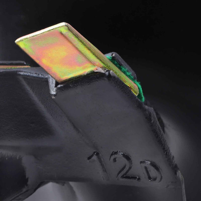 DURAFORCE 12" x 48" Auger Bit 2" Hex Post Hole Digger Attachment For mini Excavator