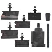 DURAFORCE 6 Pack AXA 250-111 Wedge Type Quick Change Tool Post Holder Set Swing Dia 12"
