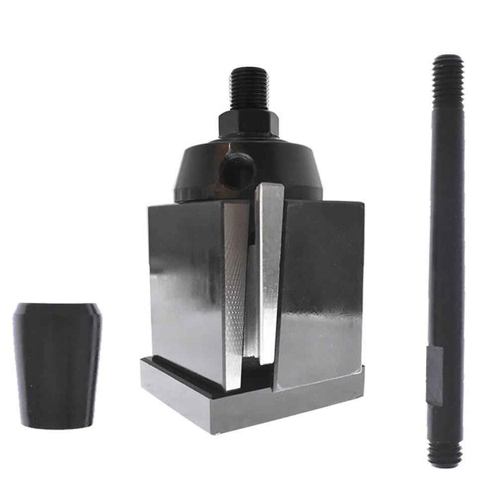 DURAFORCE 6 Pack AXA 250-111 Wedge Type Quick Change Tool Post Holder Set Swing Dia 12"