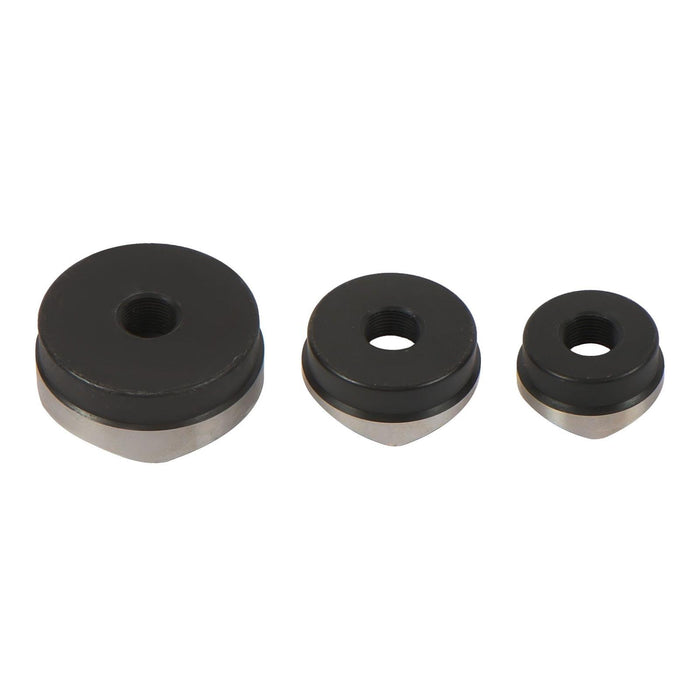 DURAFORCE 15T 1/2 Inch to 4 Inch Hydraulic Knockout Punch Driver Tool Kit with 10 Dies