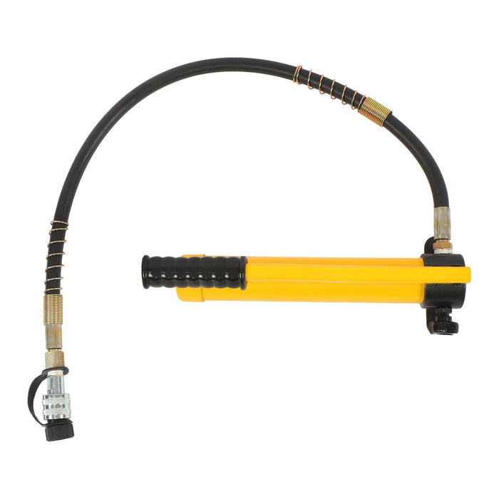 DURAFORCE 15T 1/2 Inch to 4 Inch Hydraulic Knockout Punch Driver Tool Kit with 10 Dies