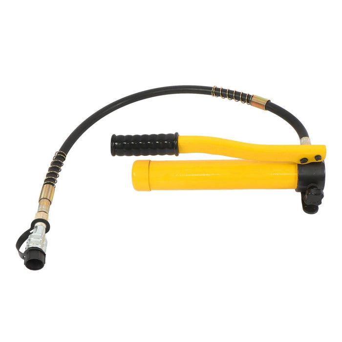 DURAFORCE 15T 1/2 Inch to 4 Inch Hydraulic Knockout Punch Driver Tool Kit with 10 Dies